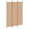 vidaXL 6-panels rumdeler 300x220 cm stof sort