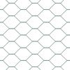 vidaXL Hegnsp&aelig;l Gr&oslash;n 10 x 1,6 m (50 mm net) St&aring;l og PVC
