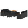 vidaXL Havesofa S&aelig;t 11 stk. 10-Antal s&aelig;der Sort polyrattan
