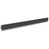 vidaXL Pl&aelig;nekant 20 pcs 103 x 10 cm St&aring;l Sort