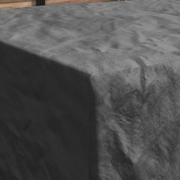 vidaXL M&oslash;belbetr&aelig;k Ensfarvet Sort 300 x 200 x 90 cm 600D