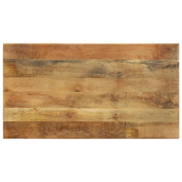 vidaXL spisebord 160x60x76 cm massivt mangotræ