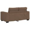 vidaXL 2-personers sofa 160x77x82 cm stof brun