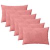 vidaXL Pudebetr&aelig;k 6 pcs HEERLEN Lyser&oslash;d 30 x 50 cm Fl&oslash;jl