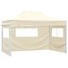 vidaXL Party Tent Creme 291 x 431 x 315 cm Oxford stof