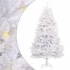 vidaXL Kunstigt juletr&aelig; 300 LED'er PVC og St&aring;l Hvid