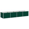 vidaXL H&aelig;vet Havebed Gr&oslash;n 320 x 80 x 55 cm koldvalset st&aring;l