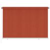 vidaXL udend&oslash;rs rullegardin 220x140 cm HDPE terracottafarvet