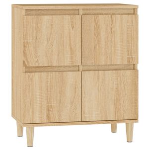 vidaXL sk&aelig;nk 60x35x70 cm konstrueret tr&aelig; sonoma-eg