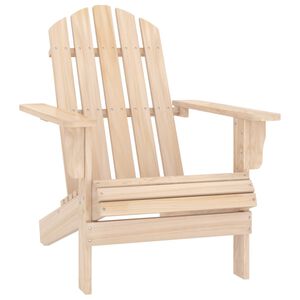 vidaXL Adirondack-havestol massivt grantr&aelig;