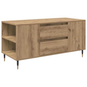 vidaXL Sofabord Artisan Egetr&aelig; 102 x 44,5 x 50 cm Konstrueret tr&aelig;