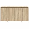 vidaXL Sideboard Sonoma eg 135 x 41 x 75 cm Konstrueret tr&aelig;