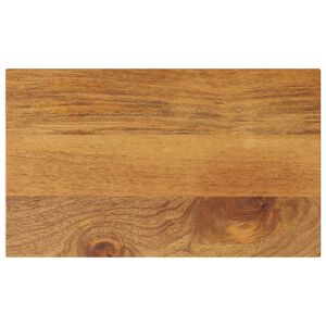 vidaXL bordplade 40x20x3,8 cm rektangul&aelig;r massivt mangotr&aelig;