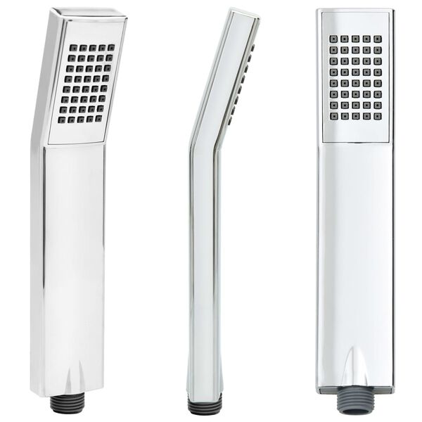 vidaXL h&aring;ndholdt brusehoved krom