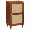 vidaXL Sideboard Brun 40 x 33,5 x 75 cm Massivt mangotr&aelig;