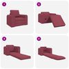 vidaXL Sovesofa Vinr&oslash;d 98 x 71 x 83 cm Stof