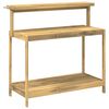 vidaXL Udend&oslash;rs potterbord 111,5 x 48,5 x 107 cm Massivt Akacietr&aelig;