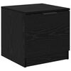 vidaXL Sengeskab 2 pcs Sort eg 40 x 39 x 40 cm Konstrueret tr&aelig;