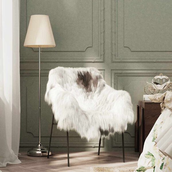 vidaXL gulvt&aelig;ppe (60-70)x(90-100) cm f&aring;rel&aelig;der flerfarvet