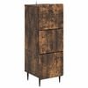 vidaXL Skuffeskab R&oslash;get eg 33 x 34,5 x 92 cm Konstrueret tr&aelig;