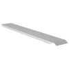 vidaXL Lad Ramp Sølv 159 x 23 x 5 cm Galvaniseret stål