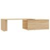 vidaXL sofabord 150x50x35 cm konstrueret tr&aelig; sonoma-eg