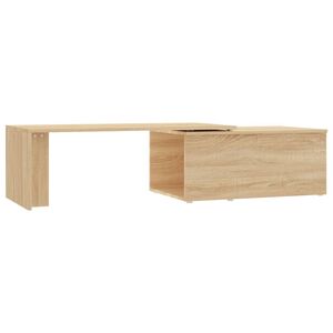 vidaXL sofabord 150x50x35 cm konstrueret tr&aelig; sonoma-eg