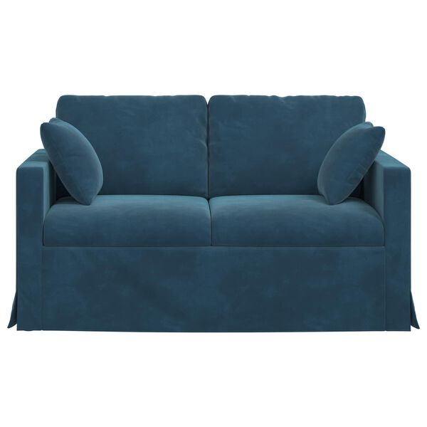 vidaXL Sofa Bl&aring; Samlede dimensioner: 138 x 78 x 80 cm (B x D x H)