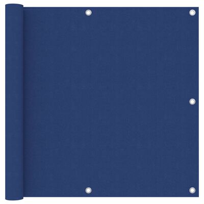 vidaXL altanafskærmning 90x500 cm oxfordstof blå