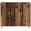 vidaXL Sideboard Gammelt tr&aelig; 90 x 34 x 80 cm Konstrueret tr&aelig;
