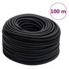 vidaXL hybrid luftslange 0,6" 100 m gummi og PVC sort