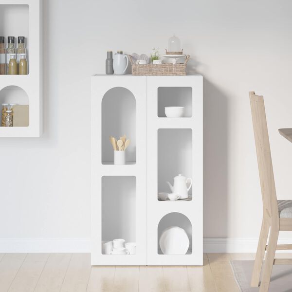 vidaXL Sideboard Hvid 59 x 35 x 100,5 cm Konstrueret tr&aelig;