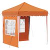 vidaXL Pop-up Festtelt Orange 195 x 195 x 245 cm