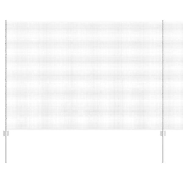 vidaXL Hegn med post S&oslash;lv 1,5 x 50 m St&aring;l