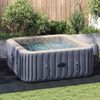 vidaXL Pool Bundark Andet Sort 300 x 220 cm Polyester geotekstil
