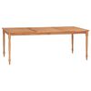 vidaXL Batavia-bord 200x100x75 cm massivt teaktr&aelig;