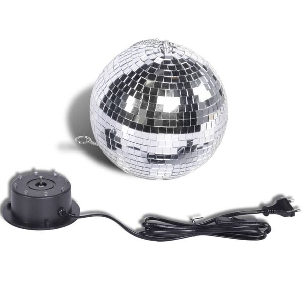 Party Fun Lights roterende discokugle med LED Motor Party Set