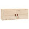 vidaXL v&aelig;gskab 80x30x30 cm massivt fyrretr&aelig;