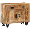 vidaXL sk&aelig;nk 80x30x65 cm massivt ru mangotr&aelig;