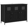 vidaXL Sideboard Sort eg 100 x 35 x 70 cm Konstrueret tr&aelig;