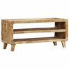 vidaXL tv-bord 105x46x32 cm massivt ru mangotr&aelig;