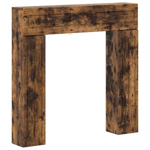 vidaXL Pejseramme R&oslash;get eg 102 x 18 x 100,5 cm Konstrueret tr&aelig;