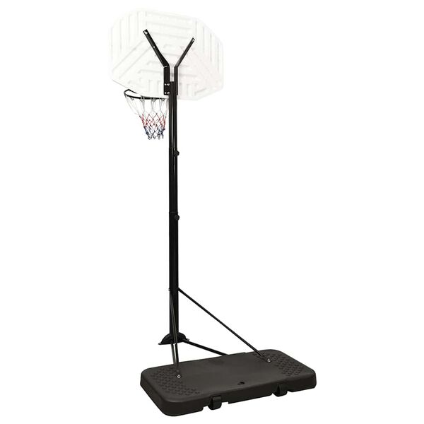 vidaXL basketballstativ 258-363 cm polyethylen hvid
