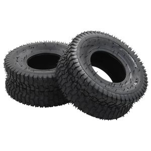 vidaXL trilleb&oslash;rsd&aelig;k 2 stk. 15 x 6.00-6 4PR gummi