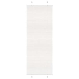 vidaXL Pliss&eacute;gardin Hvid 70x200 cm Stofbredde 69,4 cm Polyester