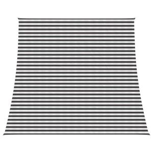 vidaXL Solsejl Anthracit og hvid 4 / 5 x 4 m HDPE