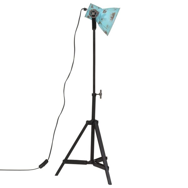 vidaXL gulvlampe 25 W 35x35x25 cm E27 rustik bl&aring;