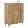 vidaXL Sideboard Artisan Egetr&aelig; 70 x 34 x 90 cm Konstrueret tr&aelig;