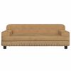 vidaXL sofa til b&oslash;rn 90x53x30 cm velour brun