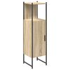 vidaXL Badev&aelig;relsesskab Beige 33 x 33 x 120,5 cm Konstrueret tr&aelig;